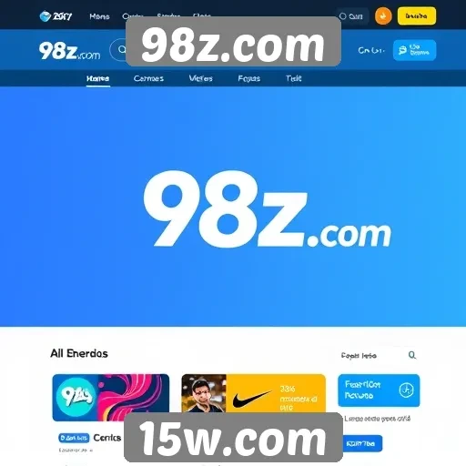 Análise da interface do usuário no 98z.com