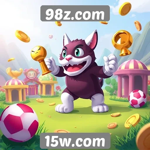 Variedade de jogos disponíveis no 98z.com